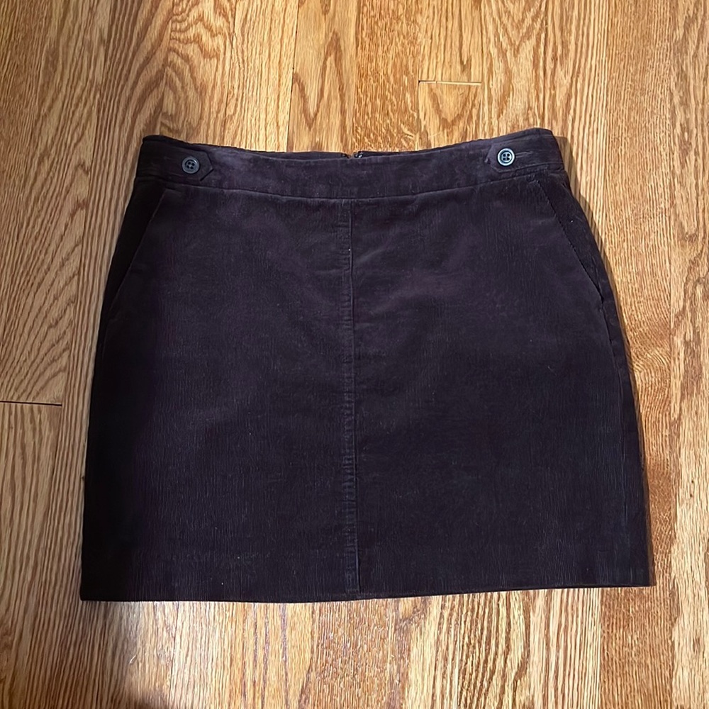 Corduroy skirt
